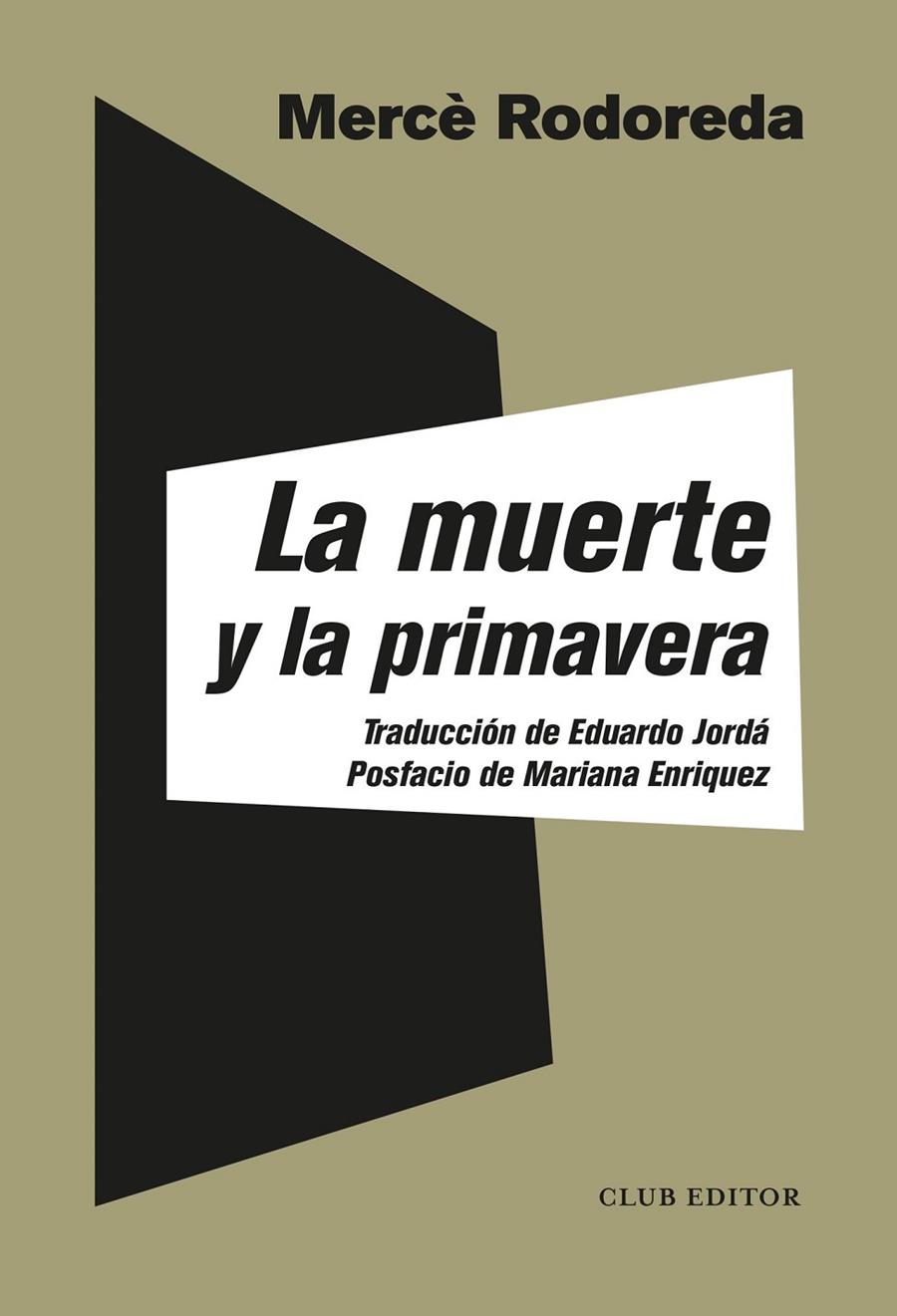 MUERTE Y LA PRIMAVERA, LA | 9788473293495 | RODOREDA, MERCÈ
