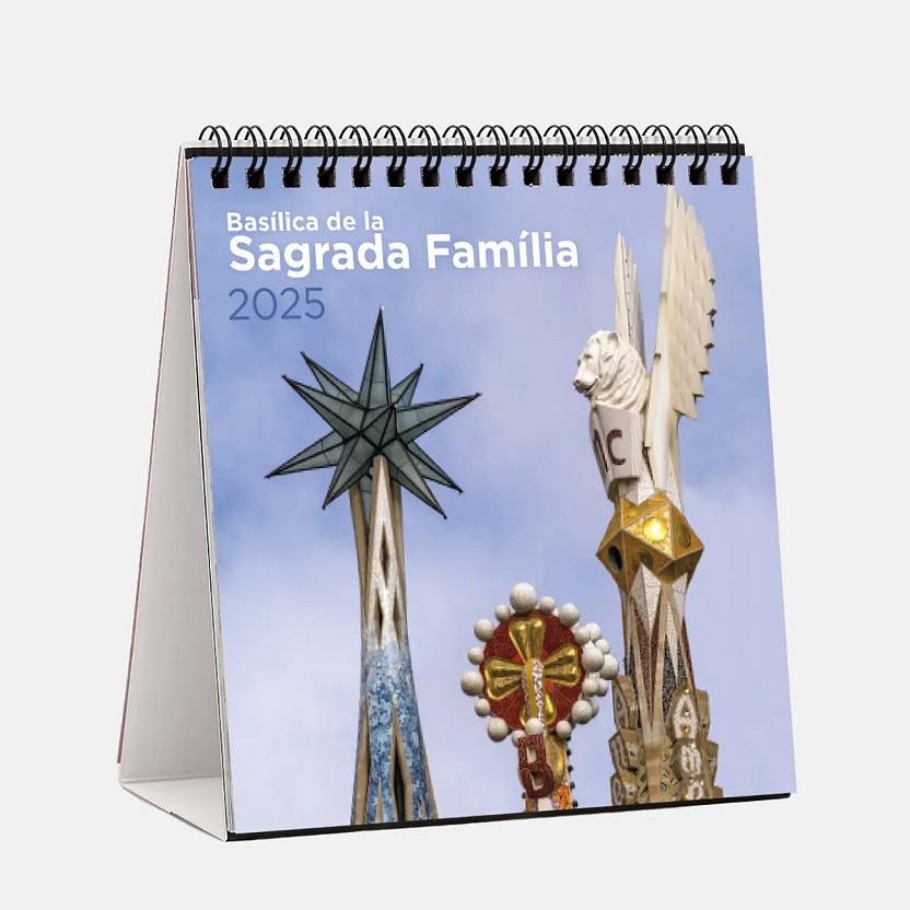 CALENDARI SOBRETAULA 2025 SAGRADA FAMÍLIA | 8424455250803