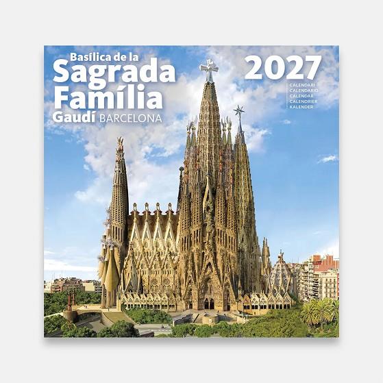 CALENDARI PETIT SAGRADA FAMÍLIA 2027 | 8424455270481 | AAVV