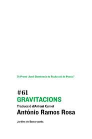 GRAVITACIONS (BILINGUE) | 9788497664158 | RAMOS ROSA, ANTONIO
