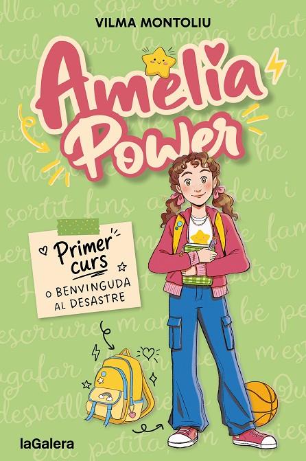 AMÈLIA POWER 1. PRIMER CURS O BENVINGUDA AL DESASTRE (CAT) | 9788424678012 | MONTOLIU, VILMA / MORCA, LAURA (IL·L.)
