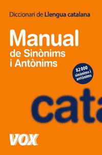 DICCIONARI MANUAL DE SINONIMS I ANTONIMS (VOX) | 9788483329597 | AAVV