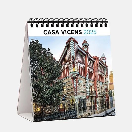 CALENDARI SOBRETAULA 2025 CASA VICENS | 8424455250827