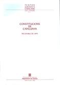 CONSTITUCIONS DE CATALUNYA. INCUNABLE | 9788439309536 | CATALUÑA. DEP. JUSTI