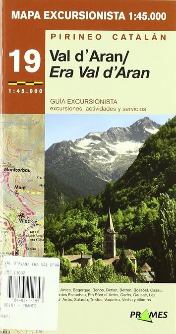 MAPA EXCURSIONISTA VAL D'ARAN/ERA VAL D'ARAN | 9788483212653 | NOVELL, RICARD