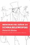 MEMORIAS DEL SEÑOR SCHNABELEWOPSKI | 9788496756700 | HEINE, HEINRICH