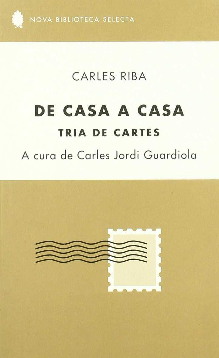 DE CASA A CASA. TRIA DE CARTES | 9788429757422 | RIBA, CARLES