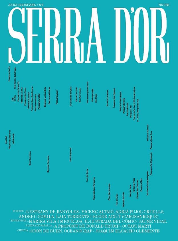 REVISTA SERRA D'OR 787-788 (JULIOL-AGOST 2025) | RSDO787-788 | AA.VV.
