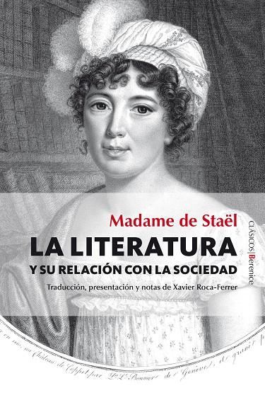 LITERATURA Y SU RELACION CON LA SOCIEDAD, LA | 9788415441908 | DE STAEL, MADAME