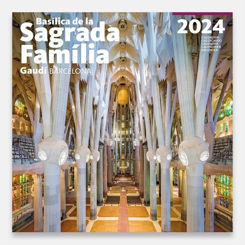 CALENDARI GRAN 2024 SAGRADA FAMÍLIA (INTERIOR) | 8424455240361