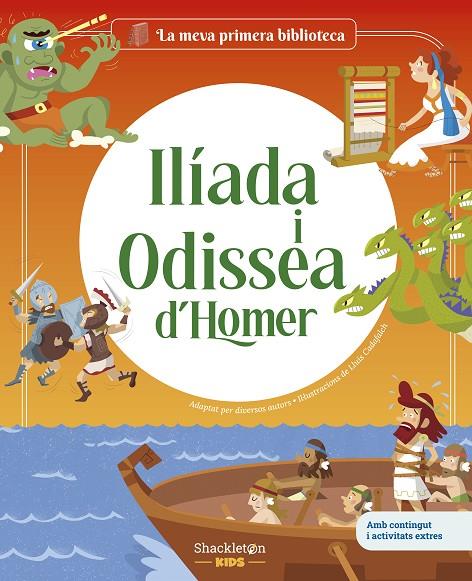 ILÍADA I ODISSEA D'HOMER (CAT) | 9788413615370 | AAVV / CADAFALCH, LLUÍS