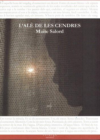 ALE DE LES CENDRES, L' | 9788461709946 | SALORD, MAITE