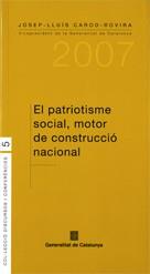 PATRIOTISME SOCIAL, MOTOR DE CONSTRUCCIO NACIONAL, EL | 9788439374930 | CAROD-ROVIRA, JOSEP-LLUIS