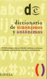 DICCIONARIO DE SINÓNIMOS Y ANTÓNIMOS | 9788423982370 | VVAA