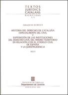 HISTORIA DEL DERECHO DE CATALUÑA ESPECIALMENTE VOL. II | 9788439308072 | BROCA, GUILLEM M. DE