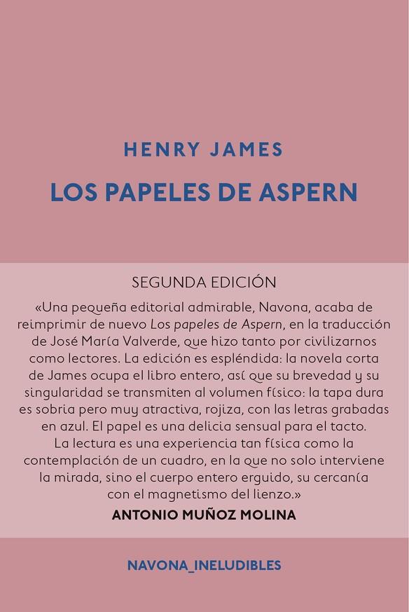 PAPELES DE ASPERN, LOS | 9788416259229 | JAMES, HENRY