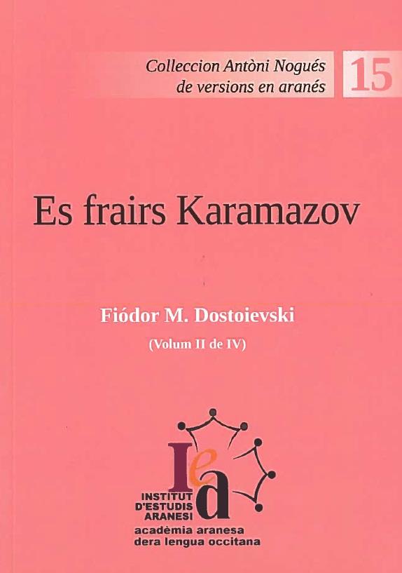 FRAIRS KARAMAZOV, ES. VOL II | karama2 | DOSTOIEVSKI, FIÓDOR M.