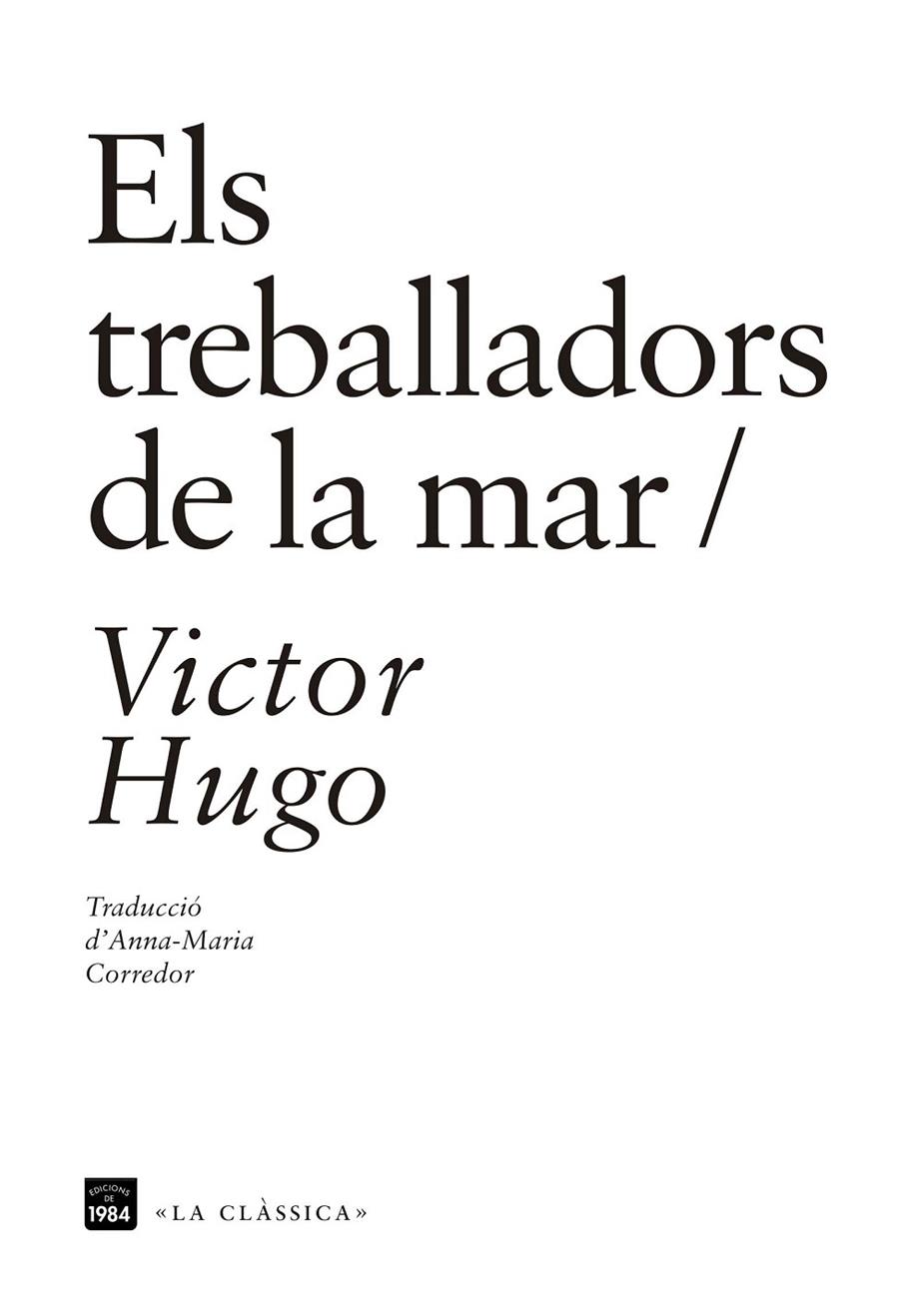 TREBALLADORS DE LA MAR, ELS | 9788416987115 | HUGO, VICTOR (1802-1885)