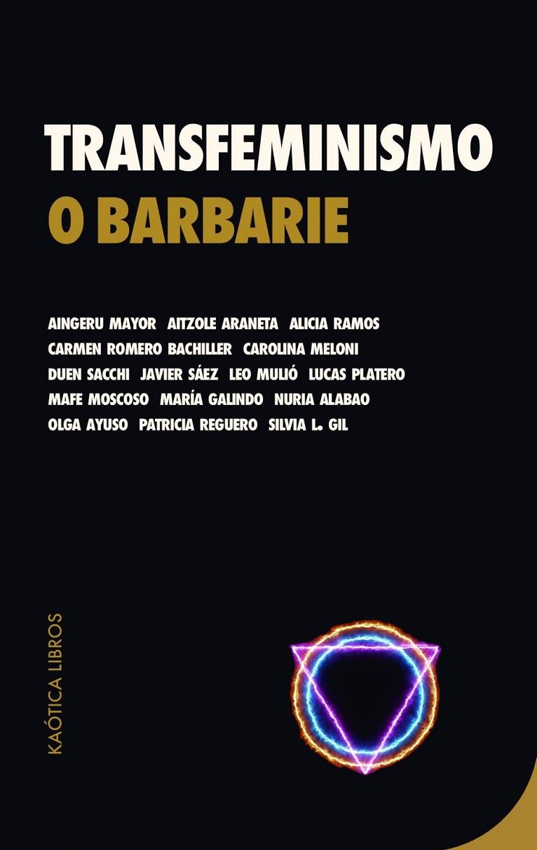TRANSFEMINISMO O BARBARIE | 9788412212921 | AAVV
