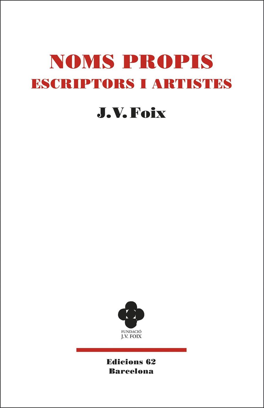 NOMS PROPIS: ESCRIPTORS I ARTISTES | 9788429778229 | FOIX, J. V.