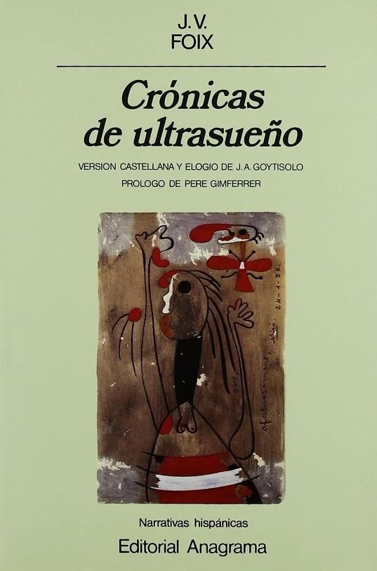 CRONICAS DE ULTRASUEÑO | 9788433917379 | FOIX, J.V.