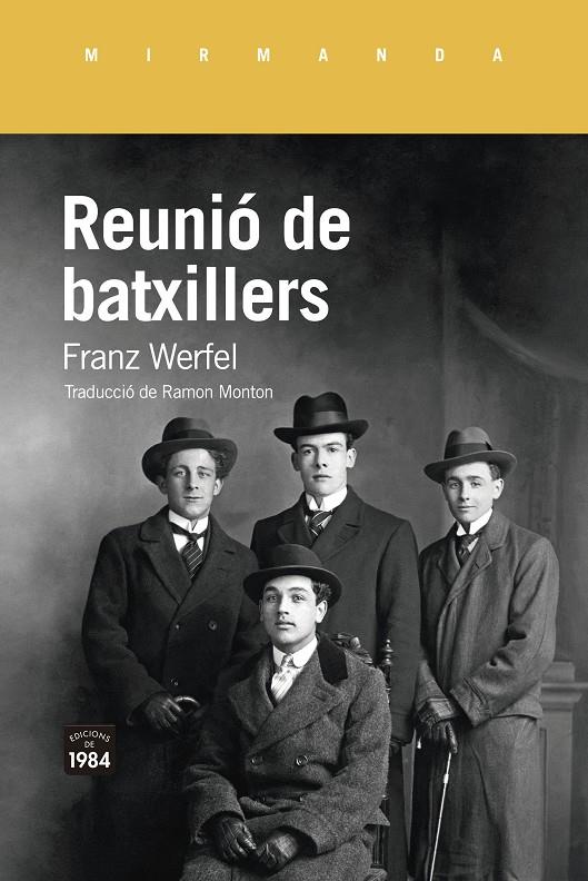 REUNIÓ DE BATXILLERS | 9788418858178 | WERFEL, FRANZ