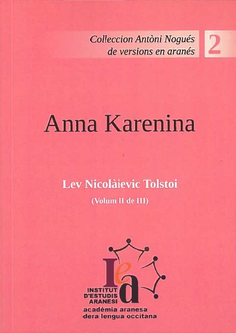 ANNA KARENINA VOL II (OCCITAN ARANÉS) | karenina2 | TOLSTOI, LEV NICOLÀIEVIC