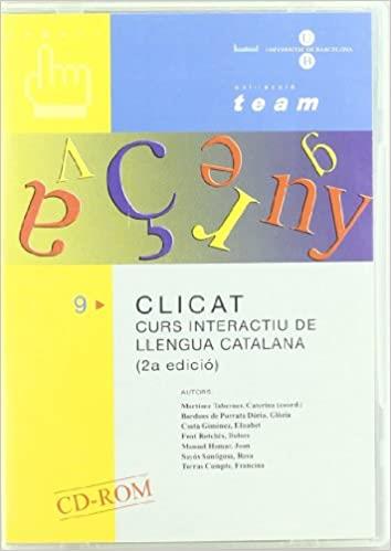 CD ROM CLICAT. CURS INTERACTIU DE LLENGUA CATALANA | 9788483383087 | AAVV