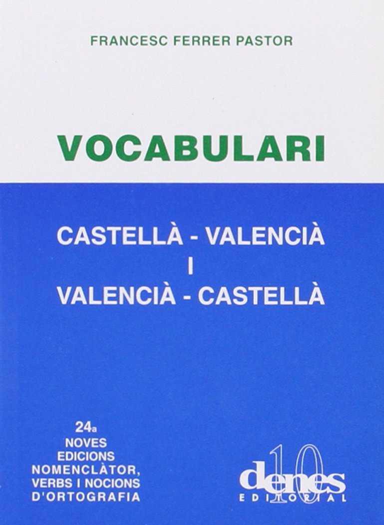VOCABULARI CASTELLA-VALENCIA I VALENCIA-CASTELLA | 9788495802644 | FERRER PASTOR, FRANCESC