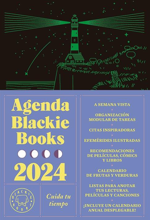 AGENDA BLACKIE BOOKS 2024 (CAST) | 9788419654359 | AAVV