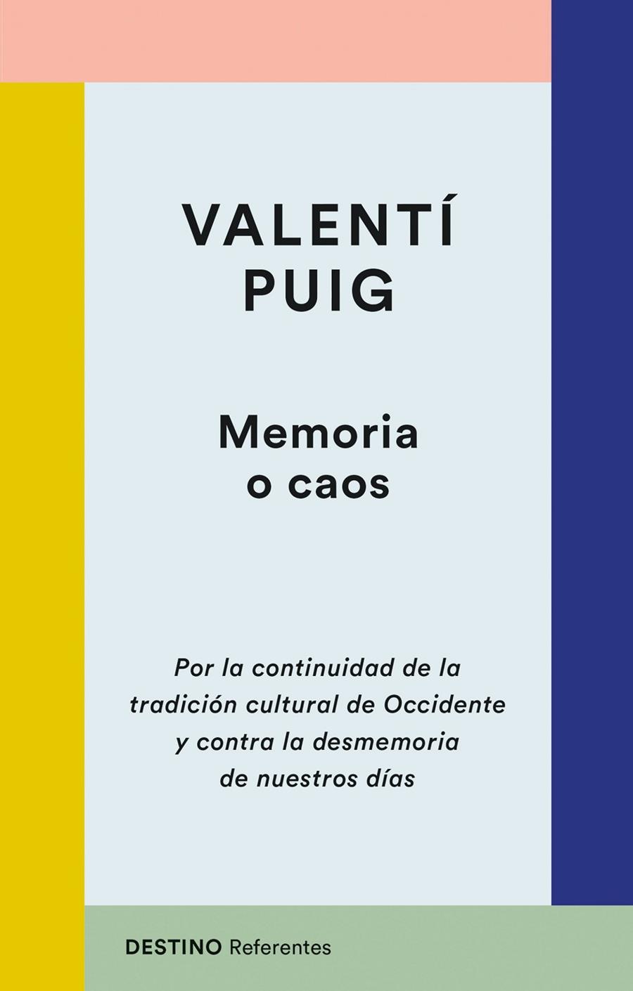 MEMORIA O CAOS (CAST) | 9788423356324 | PUIG, VALENTI