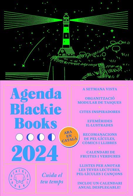 AGENDA BLACKIE BOOKS 2024 (CAT) | 9788419654366 | AAVV