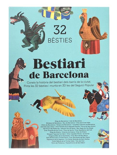 BESTIARI DE BARCELONA. 32 BÈSTIES | 9788491563747 | ALONSO, NICOLÀS / BERLOSO, LAIA