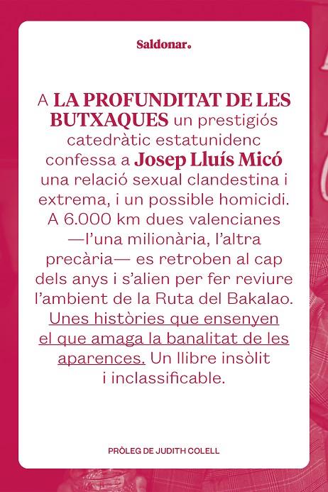 PROFUNDITAT DE LES BUTXAQUES,  LA  | 9788419571069 | MICÓ, JOSEP LLUÍS