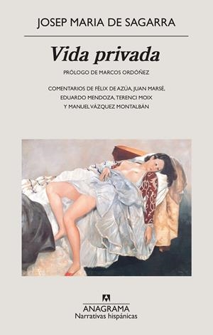 VIDA PRIVADA (CAST) | 9788433998880 | SAGARRA, JOSEP MARIA DE