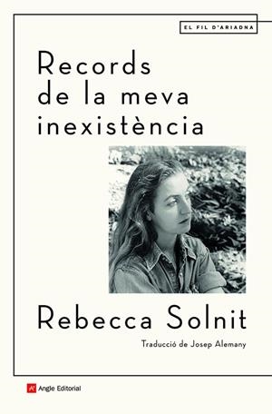 RECORDS DE LA MEVA INEXISTENCIA | 9788418197499 | SOLNIT, REBECCA