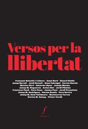 VERSOS PER LA LLIBERTAT | 9788494736698 | AAVV