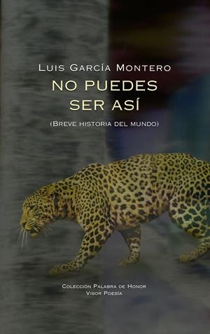 NO PUEDE SER ASÍ. BREVE HISTORIA DEL MUNDO | 9788498956368 | GARCIA MONTERO, LUIS