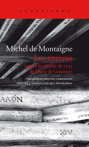 LOS ENSAYOS (ESTUCHE CON TRES VOLÚMENES) | 9788418370625 | MONTAIGNE, MICHEL DE