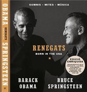 RENEGATS | 9788418404139 | SPRINGSTEEN, BRUCE / OBAMA, BARACK