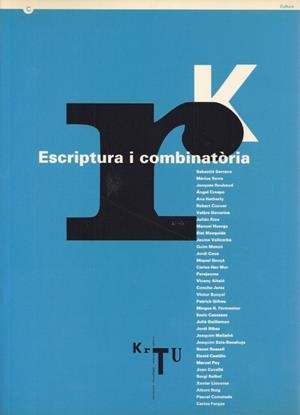 ESCRIPTURA I COMBINATORIA | 9788439327998