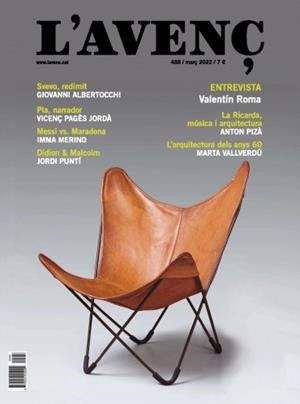 REVISTA L'AVENÇ 488 (MARÇ 2022) | RLA488 | AAVV