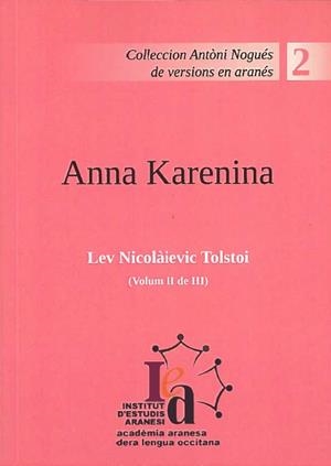 ANNA KARENINA VOL II (OCCITAN ARANÉS) | karenina2 | TOLSTOI, LEV NICOLÀIEVIC