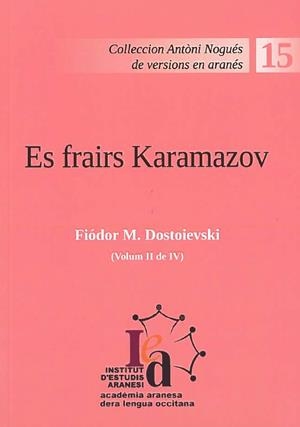 FRAIRS KARAMAZOV, ES. VOL II | karama2 | DOSTOIEVSKI, FIÓDOR M.