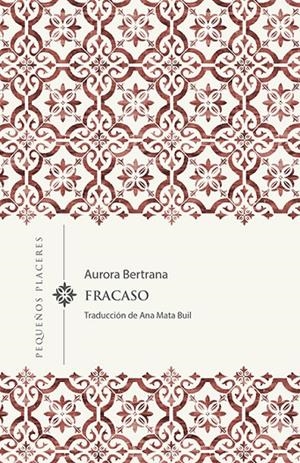 FRACASO (CAST) | 9788412401929 | BERTRANA, AURORA