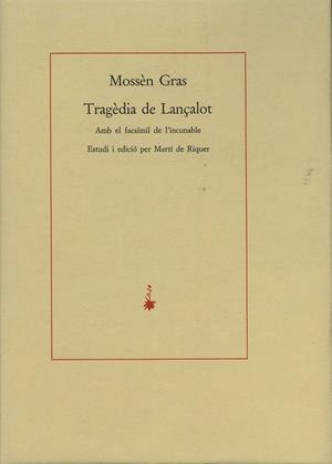 TRAGEDIA DE LANÇALOT | 9788485704583 | GRAS, MOSSEN
