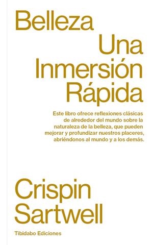 BELLEZA. UNA INMERSIÓN RÁPIDA (CAST) | 9788419683670 | SARTWELL, CRISPIN