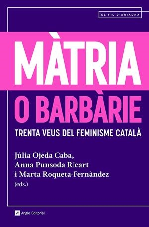 MÀTRIA O BARBÀRIE | 9788410112094 | AAVV
