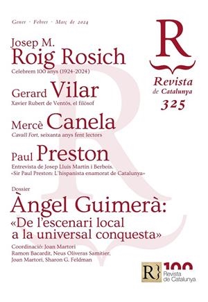 REVISTA DE CATALUNYA 325 (GENER- FEBRER - MARÇ 2024) | RCD325 | AAVV