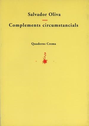COMPLEMENTS CIRCUMSTANCIALS | 9788477272465 | OLIVA, SALVADOR